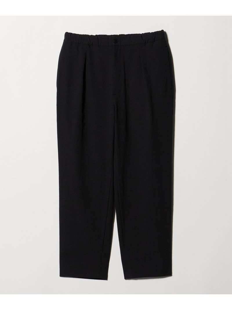 BEAUTY&YOUTH UNITED ARROWS KOMATSU PACK トロピカル 1P テーパード イージー パンツ NO.9 ストレッチ 吸水速乾 UVカット セットアップ対応 ビューティー＆ユース　ユナイテッドアローズ パンツ その他のパンツ グレー ブラック ベージュ【送料無料】｜ Fashion Men 11,519円