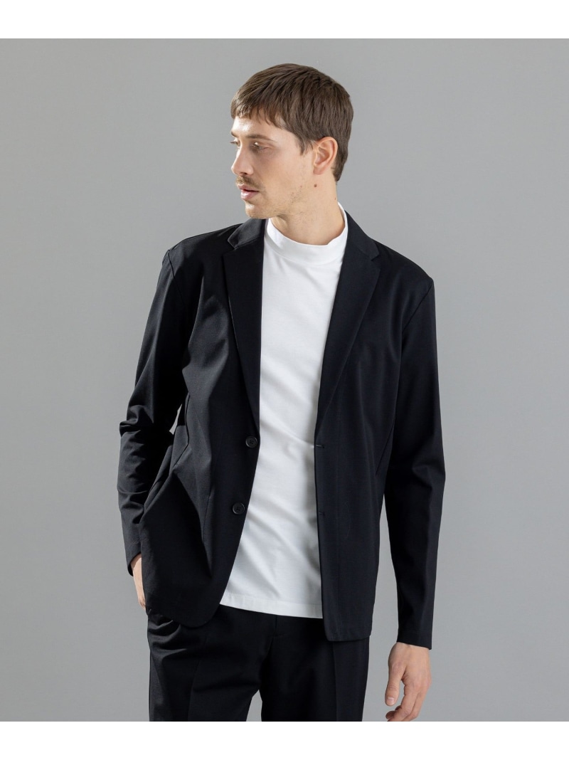 【SALE／30%OFF】JOSEPH HOMME ハイゲージモックロディ カットソージャケット ジョゼフ オム ジャケット・アウター テーラードジャケット・ブレザー ブラック ブルー【RBA_E】【送料無料】