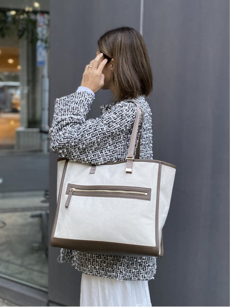 SOLPRESA バイカラーキャンバスマザーズバッグ(M) スーパーサンクスボックス マタニティウェア・ベビー備品 マザーズ御徒面子・お襁褓車寄せ 赤銅色 ベージュ【貨物輸送無料】