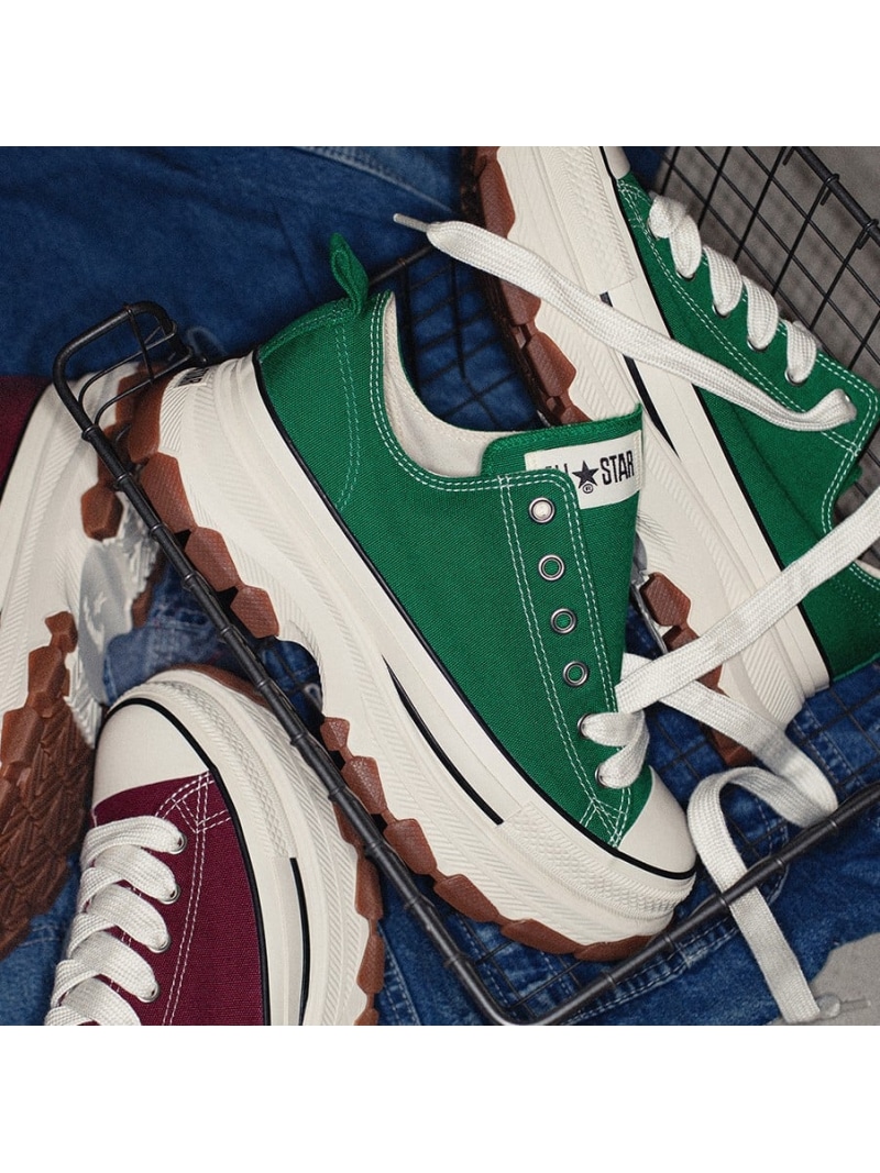 CONVERSE 【公式】オールスター トレックウエーブ FS OX 厚底 コンバース シューズ・靴 スニーカー グリーン【送料無料】｜ Fashion Men