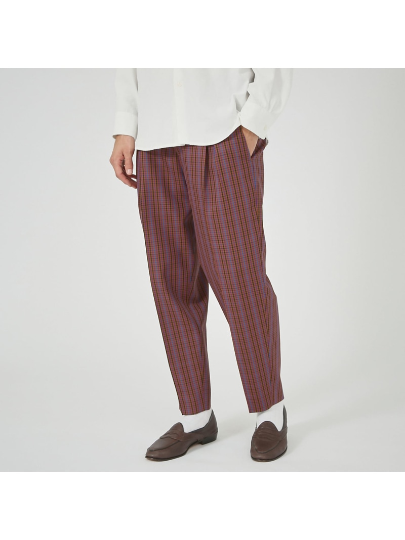 【SALE/50%OFF】DESIGNWORKS バルーン2プリーツパンツ デザインワークス パンツ その他のパンツ ブラック ネイビー ブラウン【RBA_E】【送料無料】| Fashion Men