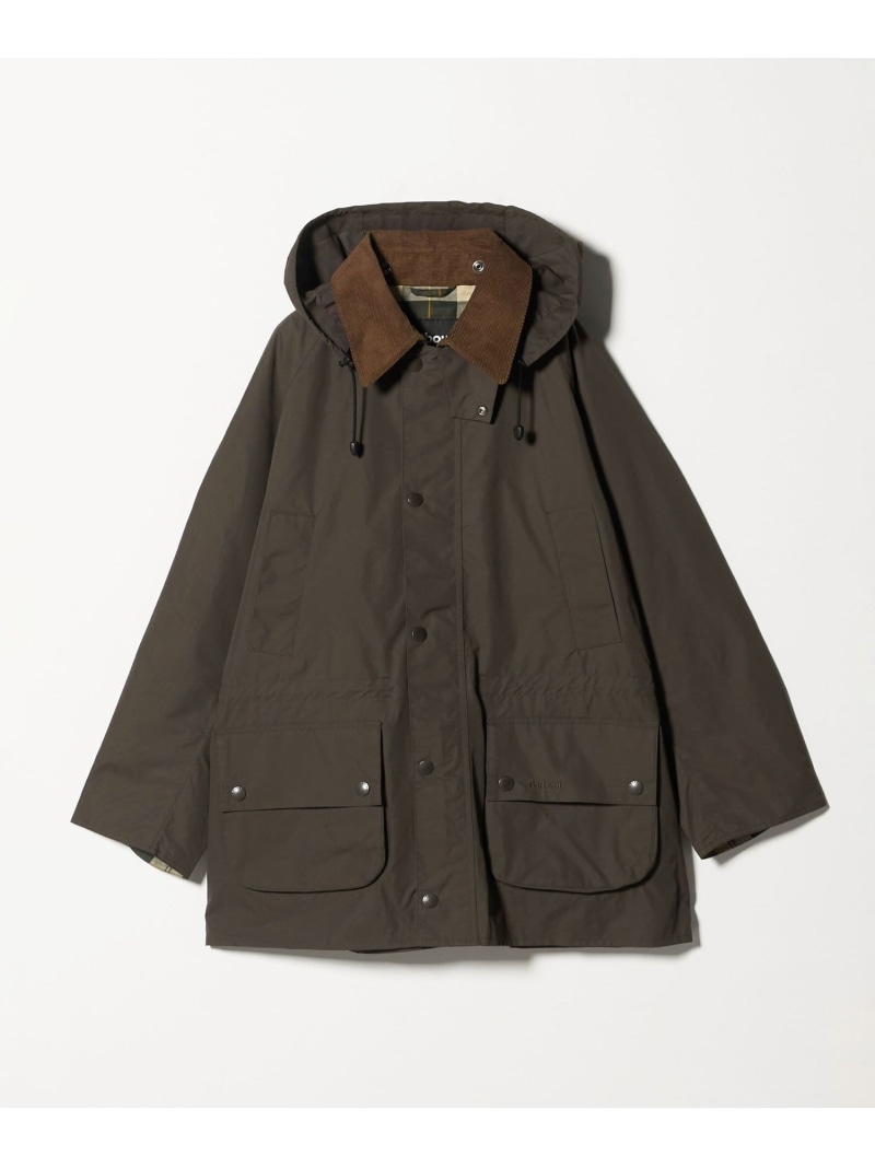 UNITED ARROWS 【別注】<Barbour>LIGHT MODIFIED BEAUFORT/ビューフォート/ハンティングジャケット ユナイテッドアローズ ジャケット・アウター マウンテンパーカー ブラック ブラウン【送料無料】