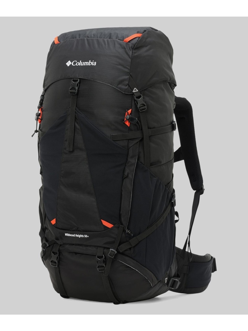 Columbia Columbia/ ワイルドウッドハイツ50L+10Lバックパック /コロンビア コロンビア バッグ リュック・バックパック ブラック【送料無料】
