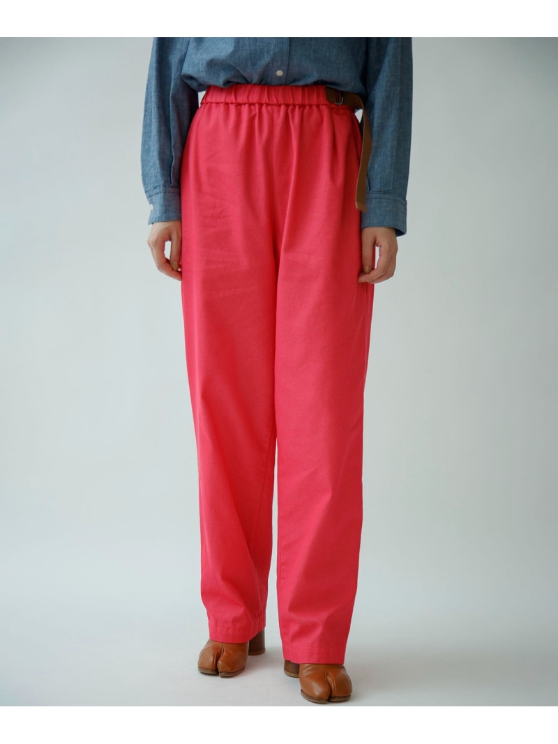 【SALE/30%OFF】Johnbull Private labo 【WAISTRICK BY JOHNBULL】サイドベルトパンツ ジョンブルプライベートラボ パンツ その他のパンツ オレンジ イエロー ピンク グリーン【RBA_E】【送料無料】| Fashion Men