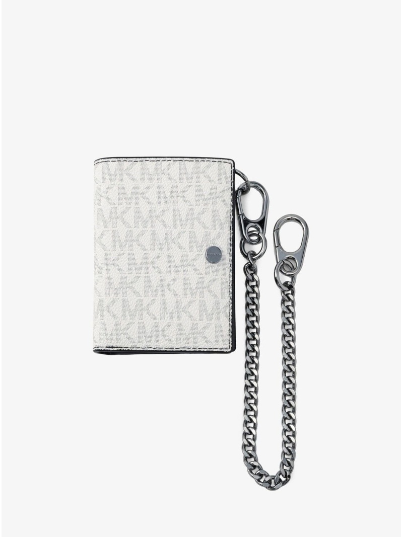 【SALE／85%OFF】MICHAEL KORS COOPER NS チェーン ウォレット マイケルコース マイケル・コース 財布・ポーチ・ケース 財布 ホワイト【RBA_E】【送料無料】