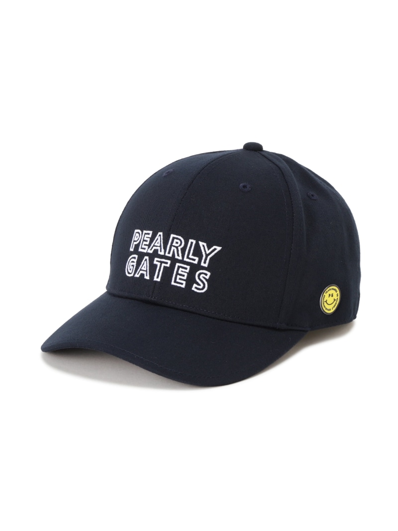PEARLY GATES リサイクルツイルキャップ (UNISEX) パーリーゲイツ 帽子 その他の帽子 ネイビー ホワイト【送料無料】