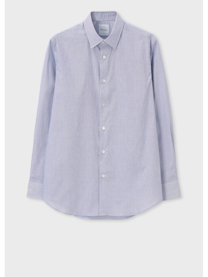 【SALE／20%OFF】Paul Smith ジオメトリックドビー ドレスシャツ ポール・スミス スーツ・フォーマル Yシャツ・カッターシャツ ネイビー【RBA_E】【送料無料】｜ Fashion Men