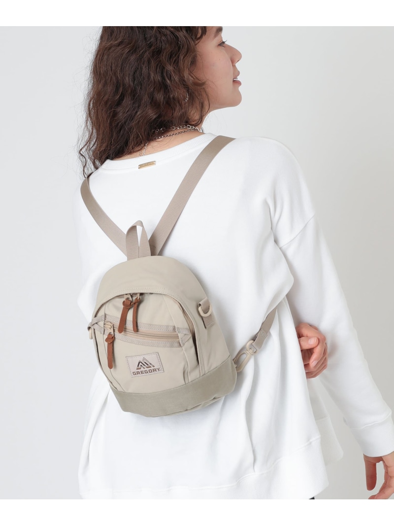 GREGORY 【堅苦しさ】GREGORY 2ウェイミニバックパック 6L 背嚢 うしろ側容器に並べる グレゴリー 御徒面子 背嚢・うしろ側容器に並べる【貨物輸送無料】 バッグ・小物・ブランド雑貨-メンズバッグ-バッグ