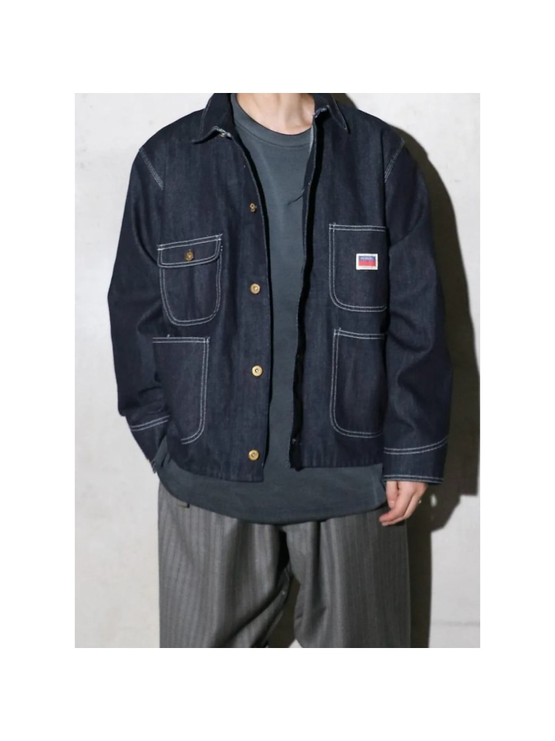 ABAHOUSE LASTWORD 【PENNEY'S 】10oz DENIM ENGINEER SHORT JAC アバハウス ジャケット・アウター ブルゾン・ジャンパー ブルー【送料無料】 15,466円