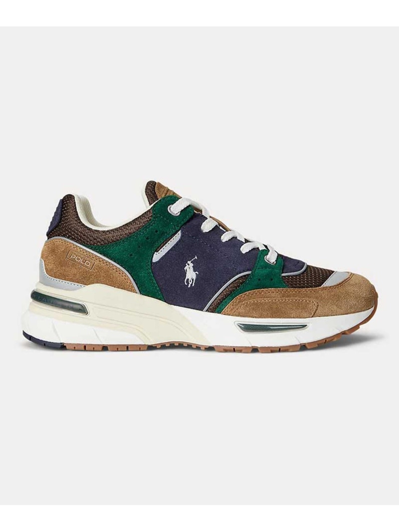 【SALE／30%OFF】POLO RALPH LAUREN ポロ ラルフローレン RE69 TRACKSTR 250 イエローネイビー スニーカー ロバート・エドワード・リーガル  フットコミュニティー シューズ・靴 スニーカー【RBA_E】【貨物輸送無料】
