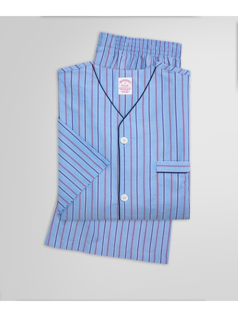 Brooks Brothers ブラザーズ ブルックス Web限定 ショートスリーブパジャマ