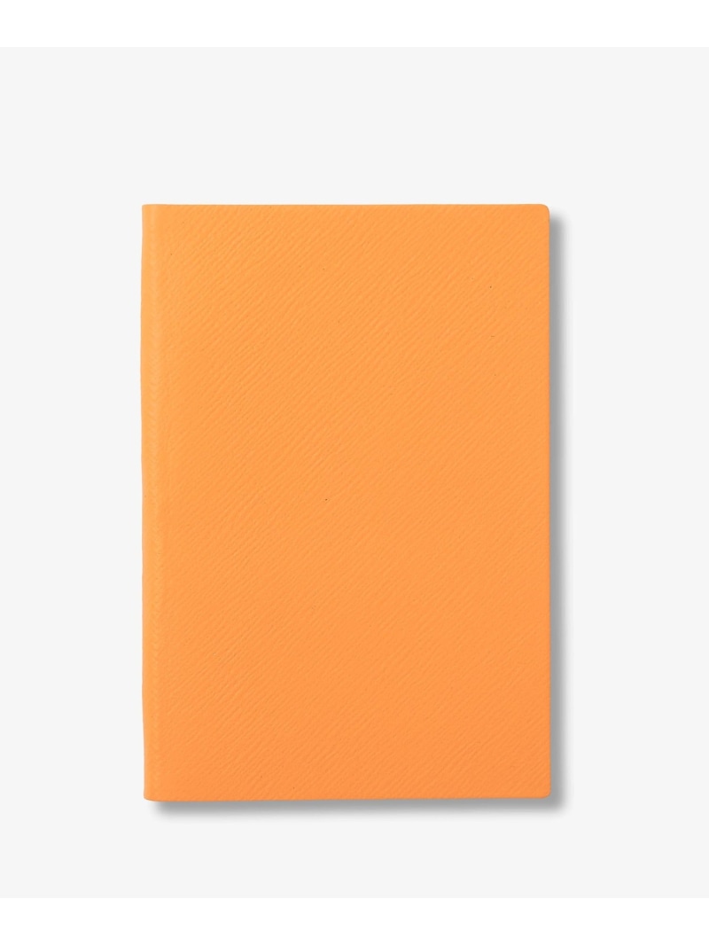 【SALE／52%OFF】SMYTHSON Chelsea Notebook in Pastegrain スマイソン 文房具 手帳・メモ帳 オレンジ【RBA_E】【送料無料】｜ Fashion Men