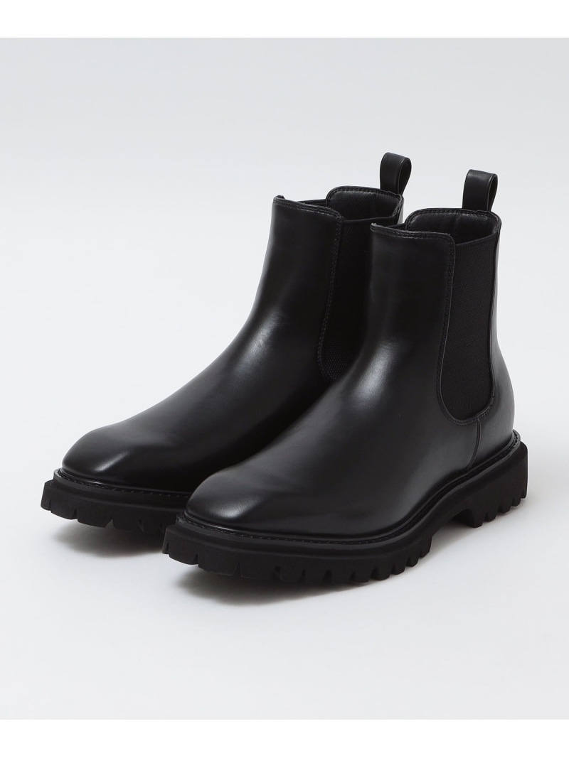 SHIPS MEN City Ambient Products: サイドゴア ブーツ シップス シューズ・靴 ブーツ ブラック【送料無料】｜ Fashion Men
