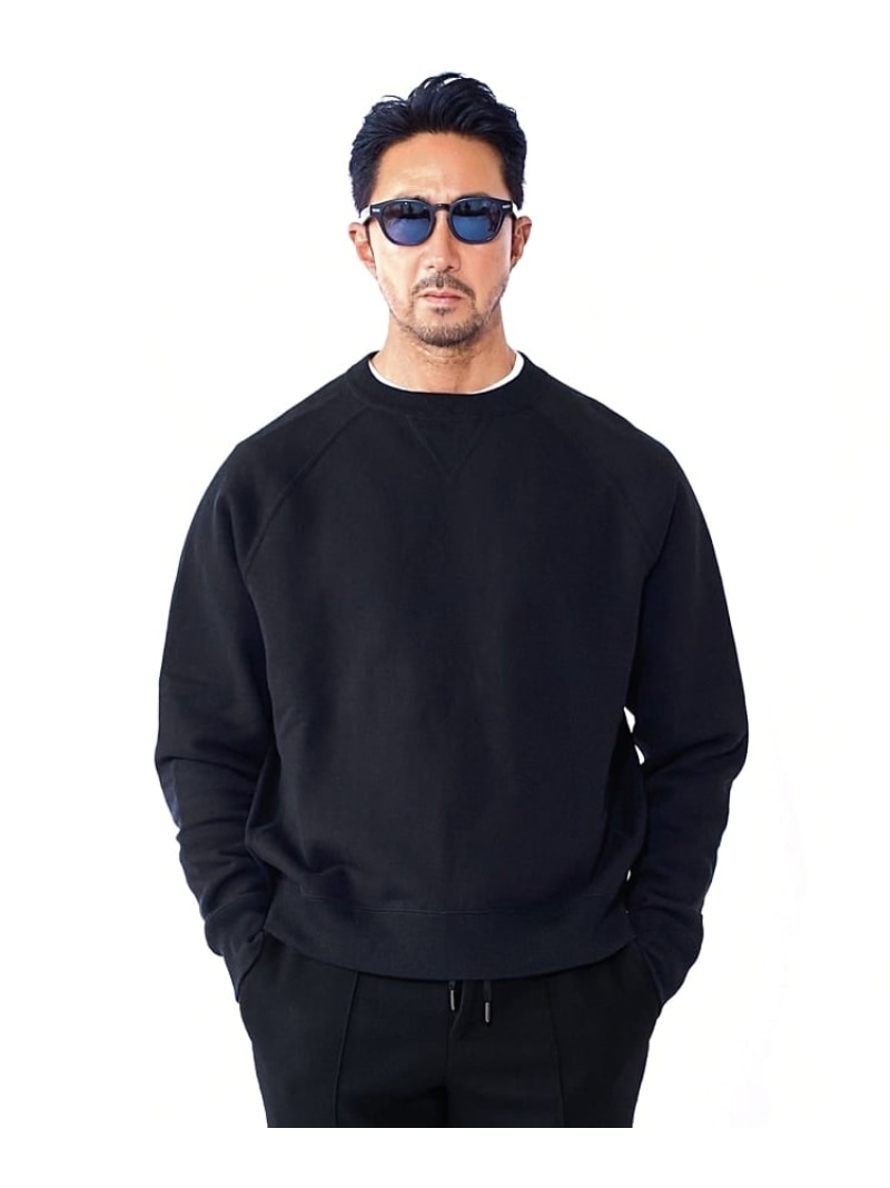 【SALE／15%OFF】DRESSTERIOR 【干場義雅*DRESSTERIOR】バックフリース ティーシャツ 御召しものテリア トップス スウェット・トレーナー 黒いこと【RBA_E】【貨物輸送無料】
