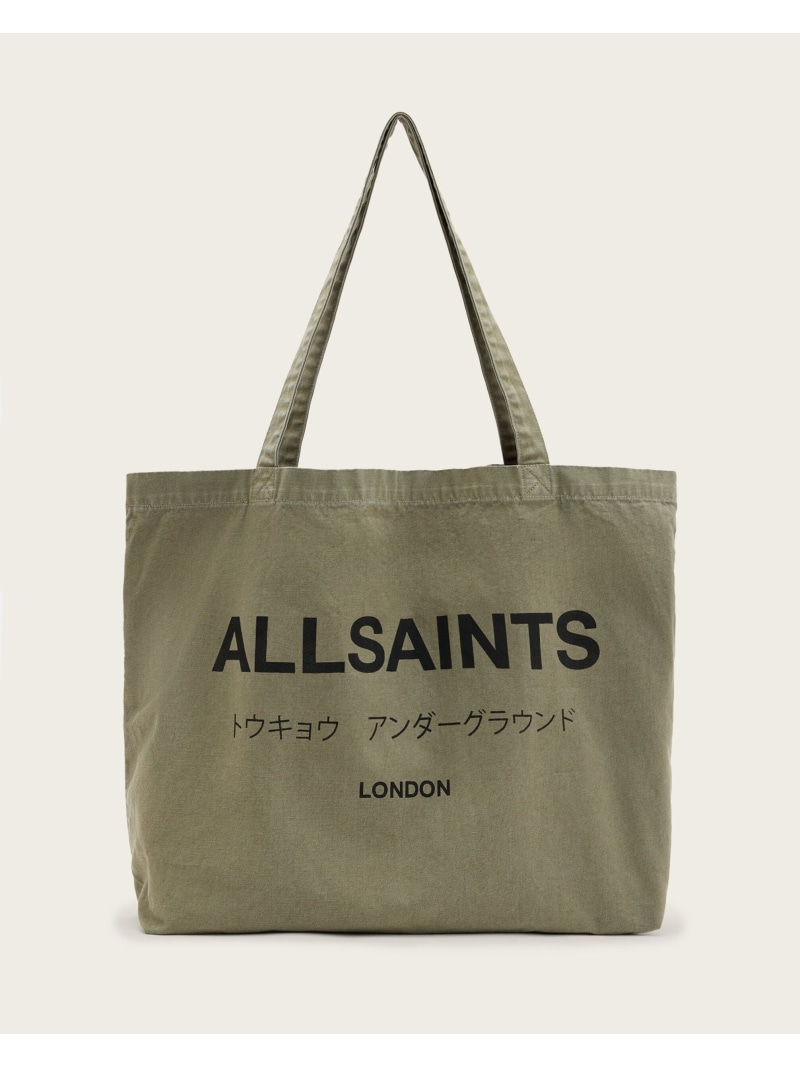 ALLSAINTS (M)UNDERGROUND TOTE オールセインツ バッグ トートバッグ カーキグリーン【送料無料】 6,424円
