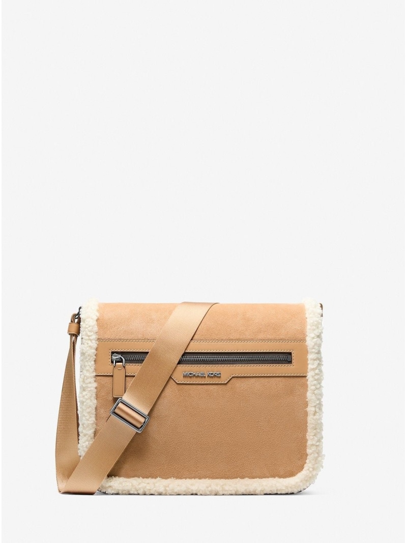 【SALE／83%OFF】MICHAEL KORS COOPER ジップ 下げ翼 差し交わす上半身 並み並み マイケル授業計画 マイケル・授業計画 御徒面子 ショルダーバッグ ベージュ【RBA_E】【貨物輸送無料】 ショルダーバッグ・メッセンジャーバッグ-メンズバッグ-バッグ
