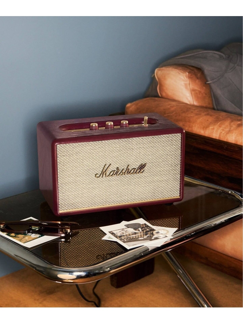 JOURNAL STANDARD FURNITURE ★《予約》【Marshall/マーシャル】Acton III Bluetooth Burgundy スピーカー ジャーナルスタンダードファニチャー 食器・調理器具・キッチン用品 キッチン家電 ワインレッド【先行予約】*【送料無料】画像