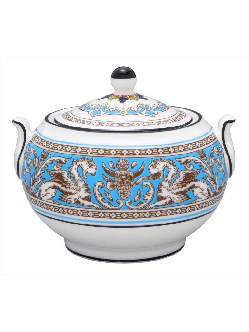 WEDGWOOD [公式] ウェッジウッド フロレンティーン ターコイズ ティーシュガー L ウェッジウッド 食器・調理器具・キッチン用品 その他の食器・調理器具・キッチン用品【送料無料】