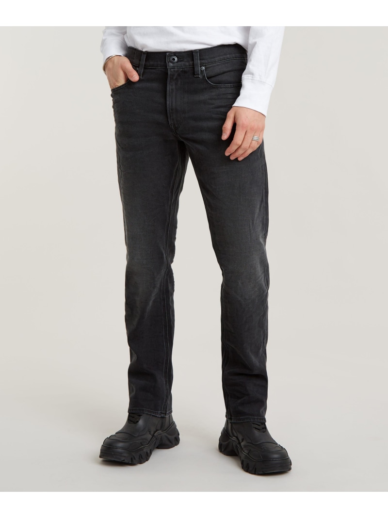 G-Star RAW 【公式ショップ】MOSA STRAIGHT JEANS/ベーシックデザインストレートジーンズ ジースターロゥ パンツ ジーンズ・デニムパンツ グレー【送料無料】| Fashion Men
