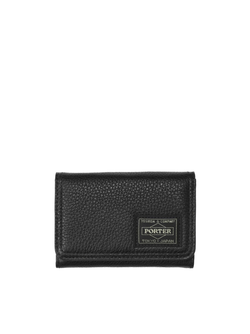 PORTER カーム カードケース ポーター 財布・ポーチ・ケース その他の財布・ポーチ・ケース ブラウン ブラック【送料無料】｜ Fashion Men