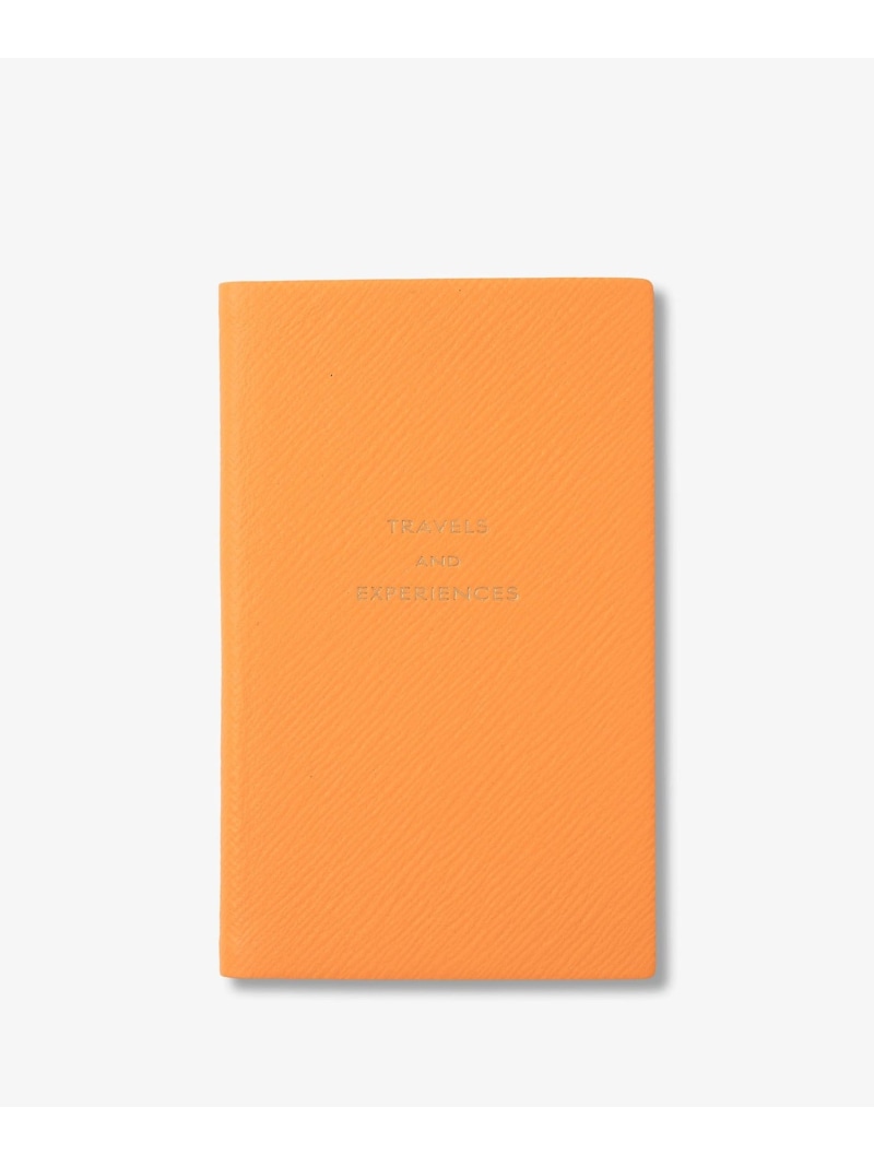 SMYTHSON Travel and Experiences Panama Notebook in Pastegrain スマイソン 文房具 手帳・メモ帳 オレンジ【送料無料】