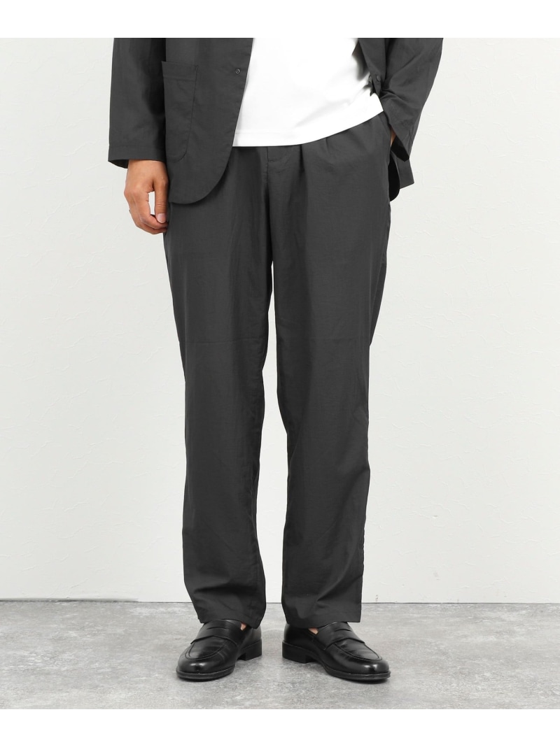 【SALE／30%OFF】NOLLEY'S goodman 《ビジカジ/セットアップ対応》軽量シアーリップストップ イージーパンツ 26SS ノーリーズ パンツ その他のパンツ グレー ネイビー【RBA_E】【送料無料】｜ Fashion Men 8,085円