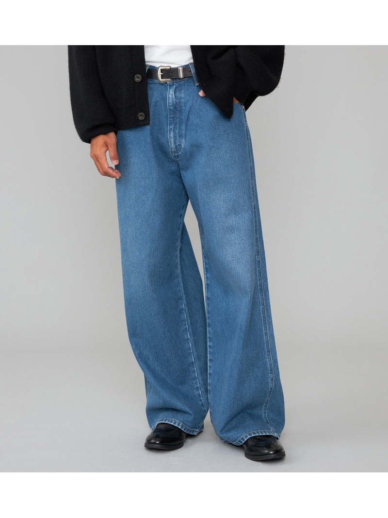 Wrangler Wrangler 【US ORIGINAL】ワイドジーンズ エドウインオンラインモール パンツ ジーンズ・デニムパンツ ブルー【送料無料】