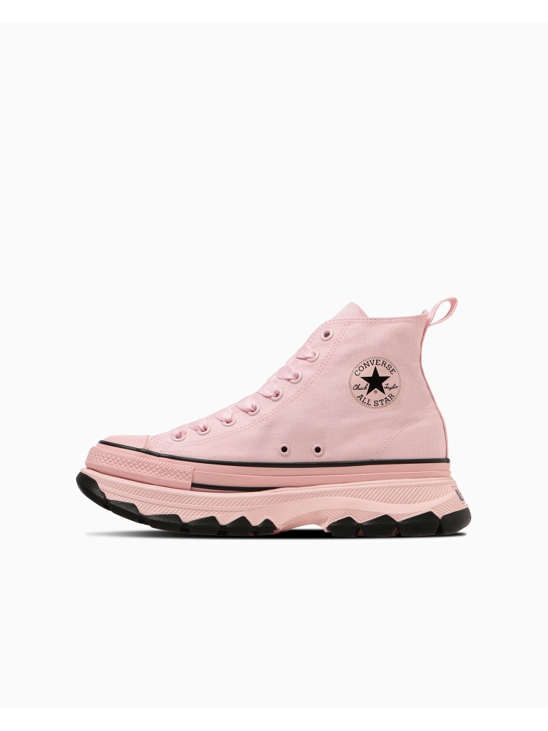 CONVERSE 【公式】オールスター トレックウエーブ BP HI 厚底 ハイカット コンバース シューズ・靴 スニーカー ブラック ピンク【送料無料】| Fashion Men