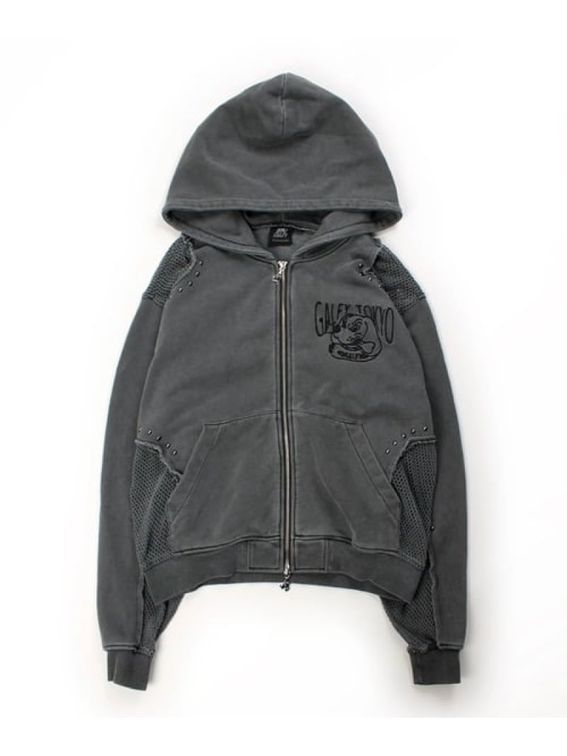 SELECT BRANDS GALFY/ガルフィー チラリズムパーカー(MENS) 手玉サクラ色 トップス スウェット・トレーナー カーキ緑であること 黒いこと 薄墨色【貨物輸送無料】