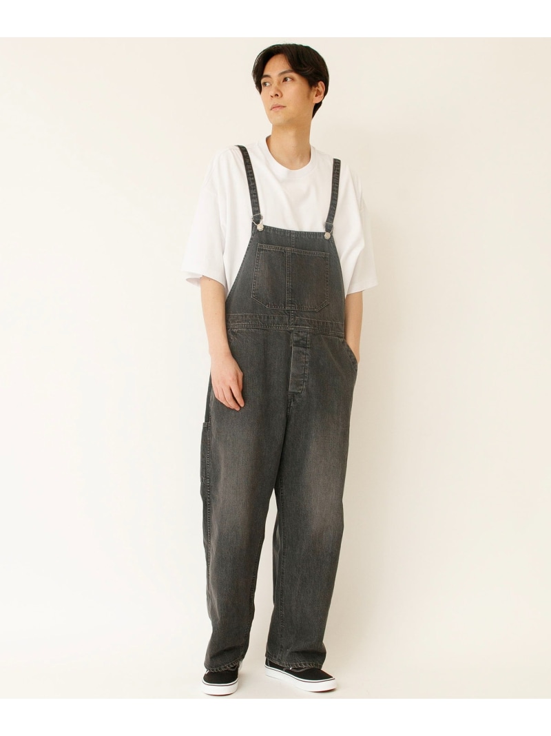 【SALE／30%OFF】Johnbull Johnbull/(U)11.5ozデニムオーバーオール ジョンブルプライベートラボ オールインワン・オーバーオール オーバーオール・サロペット ブルー ブラック【RBA_E】【送料無料】