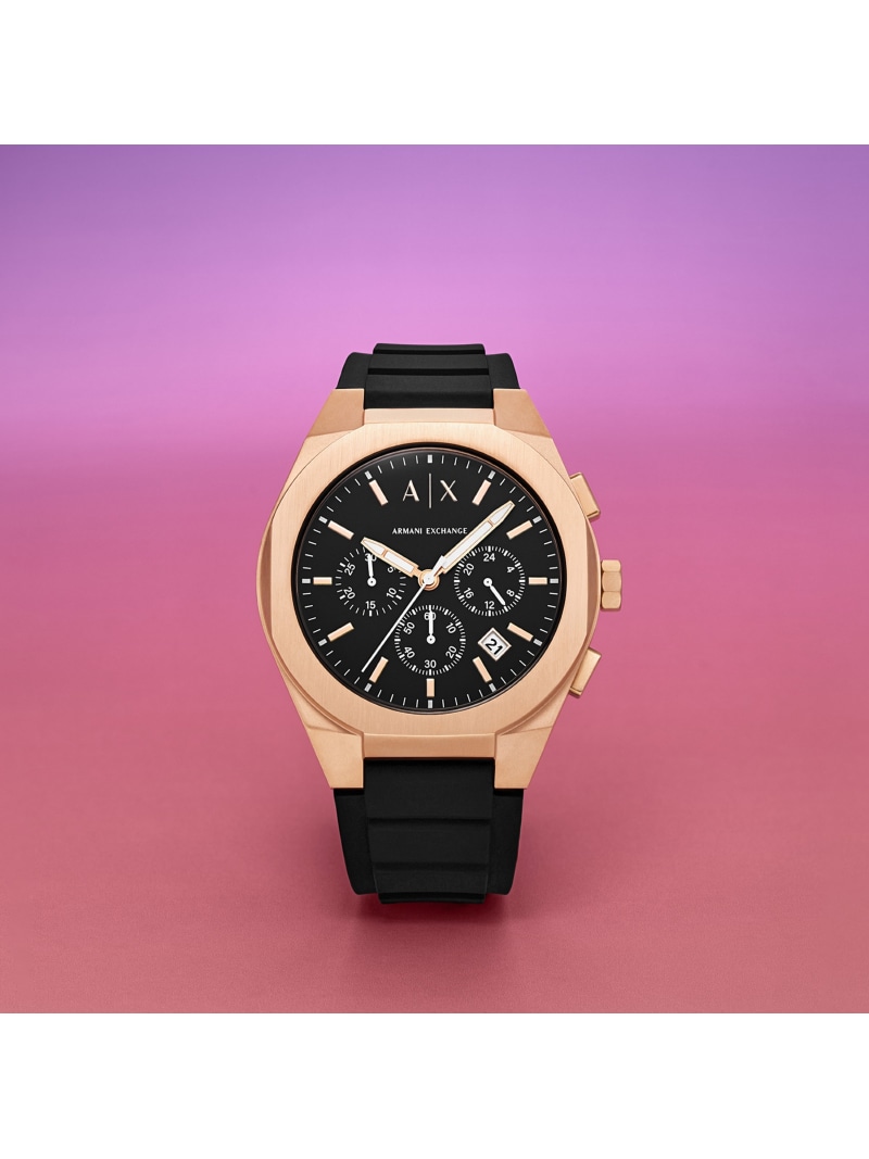 A｜X ARMANI EXCHANGE アルマーニ・エクスチェンジ ウオッチ メンズ アナログ ケイ素樹脂 AX4190 ウォッチステーションインターナショナル 添え物・ウオッチ ウオッチ【貨物輸送無料】