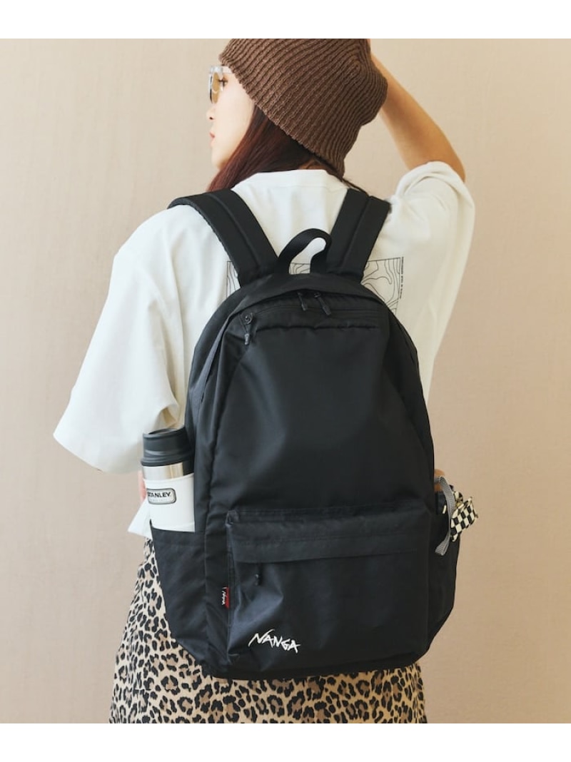 NANGA ECOPAK UR DAY BAG バックパック フリークスストア バッグ リュック・バックパック グリーン ブラック【送料無料】