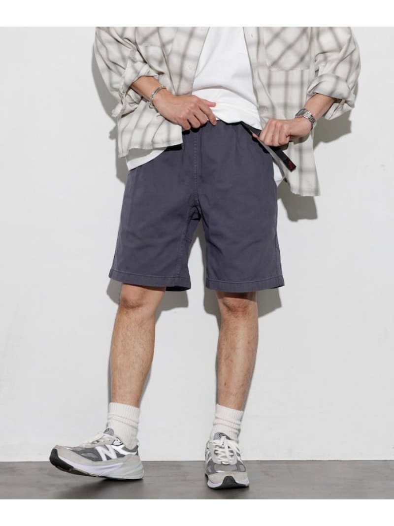 GRAMICCI G-SHORT PIGMENT DYED 25SS フリークスストア パンツ チノパンツ ベージュ グレー グリーン ピンク【送料無料】