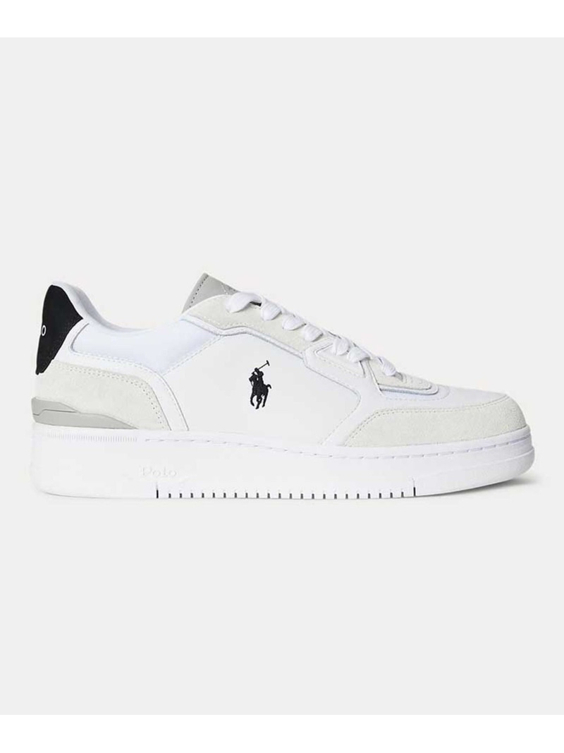 【SALE／30%OFF】POLO RALPH LAUREN ポロ ラルフローレン RE64 OPEN MASTER PP ホワイト スニーカー リーガル フットコミュニティー シューズ・靴 スニーカー ホワイト【RBA_E】【送料無料】