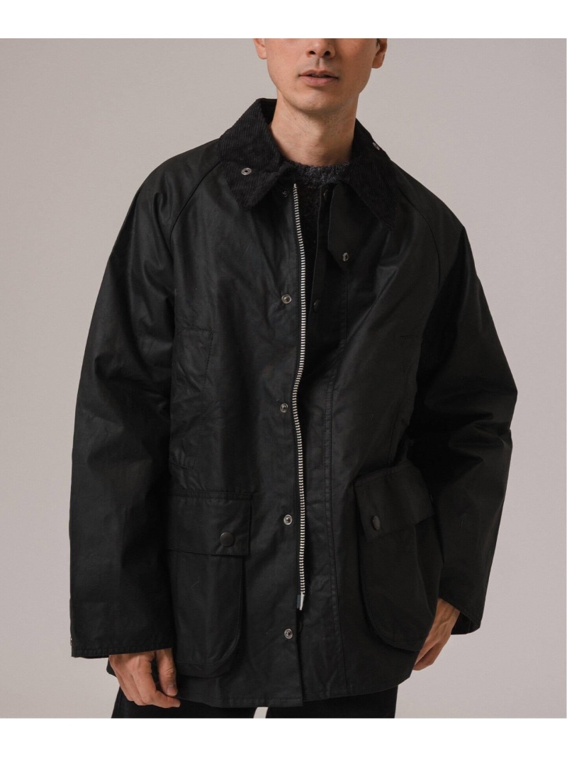 EDIFICE Barbour(バブアー) OS WAX BEDALE/ビデイル MWX1679 エディフィス ジャケット・アウター ブルゾン・ジャンパー グレー ブラック カーキグリーン【送料無料】｜ Fashion Men