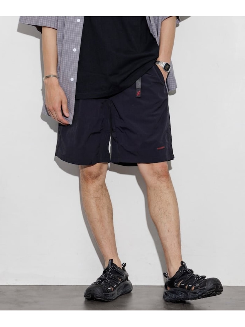 GRAMICCI NYLON PACKABLE G-SHORT 25SS フリークスストア パンツ その他のパンツ ネイビー グリーン レッド ブラウン ベージュ ブラック【送料無料】