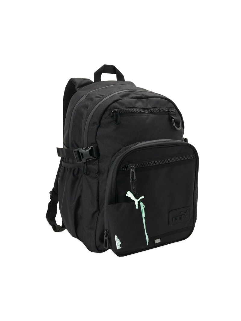 PUMA ユニセックス カレッジ ウォーター リペレント バックパック 29L PUMA COLLEGE Lg Backpack プーマ バッグ リュック・バックパック ブラック【送料無料】