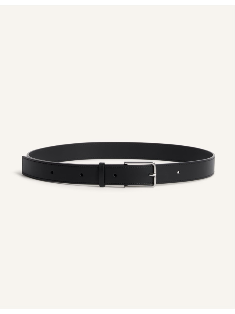 Maison Kitsune (U)LEATHER BELT 住みか 稲荷 流行り物雑貨 胴締め 黒いこと【貨物輸送無料】