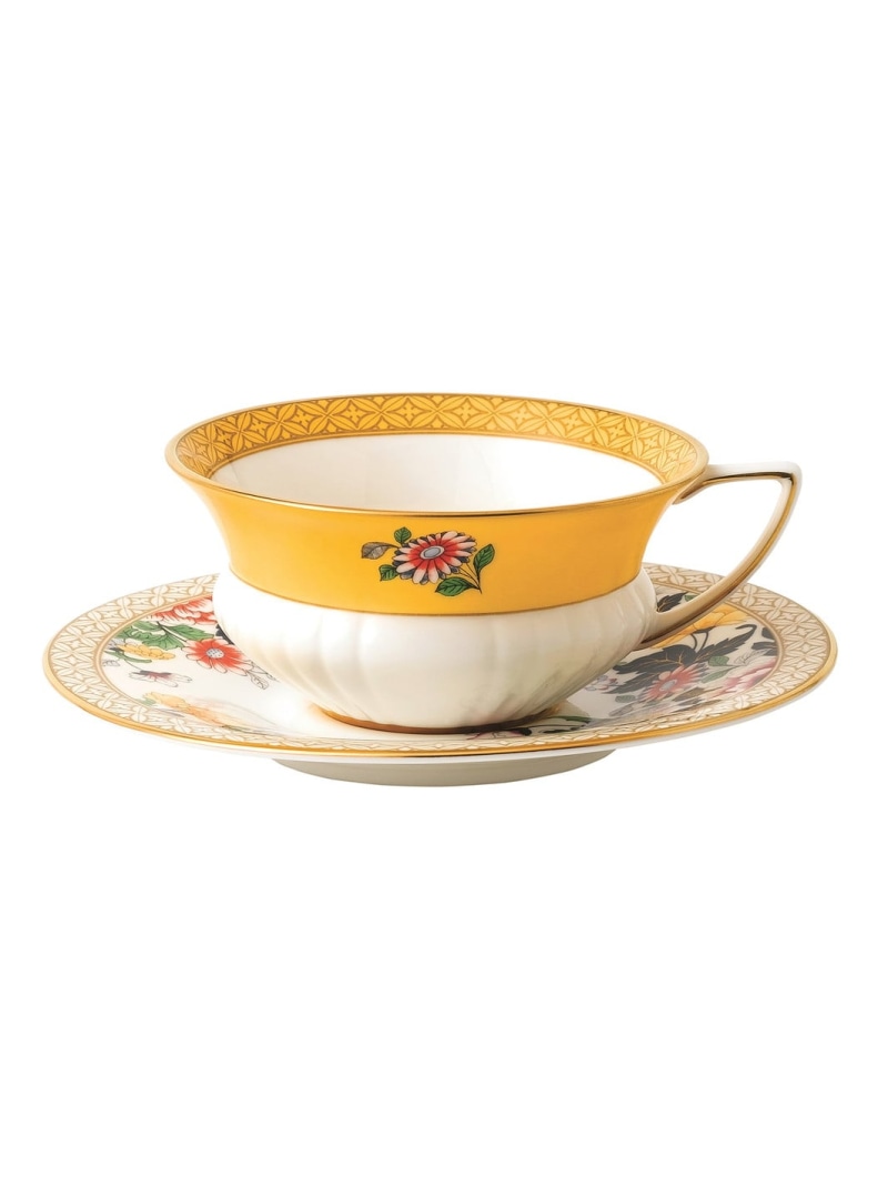 WEDGWOOD [公式] ウェッジウッド ワンダーラスト プリムローズ カップ&ソーサー ウェッジウッド 食器・調理器具・キッチン用品 グラス・マグカップ・タンブラー【送料無料】