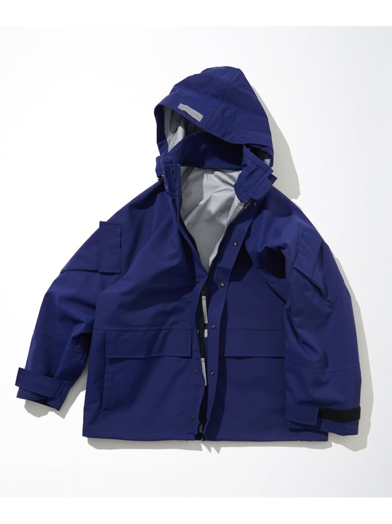 CAHLUMN Magazine Pocket 3 Layers Parka フリークスストア ジャケット・アウター マウンテンパーカー ブルー ネイビー【送料無料】｜ Fashion Men 38,968円