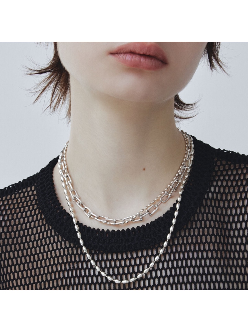 quip queint quip queint/grain chain long necklace/グレインチェーン