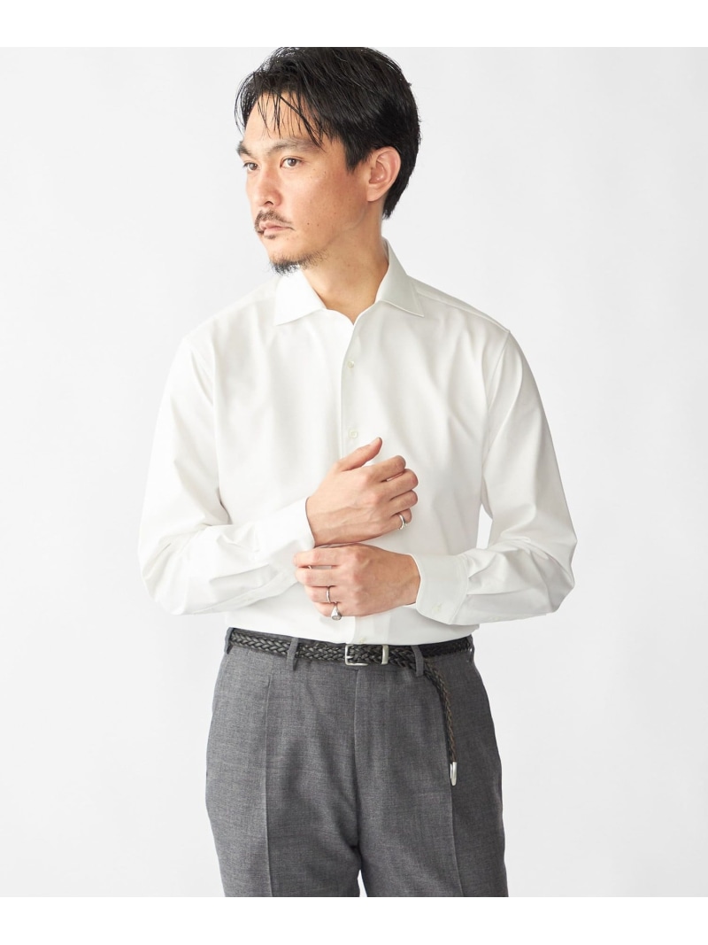 【SALE/35%OFF】SHIPS MEN SHIPS: ジャージー ソリッド ワンピースカラー シャツ シップス トップス カットソー・Tシャツ ホワイト【RBA_E】【送料無料】| Fashion Men