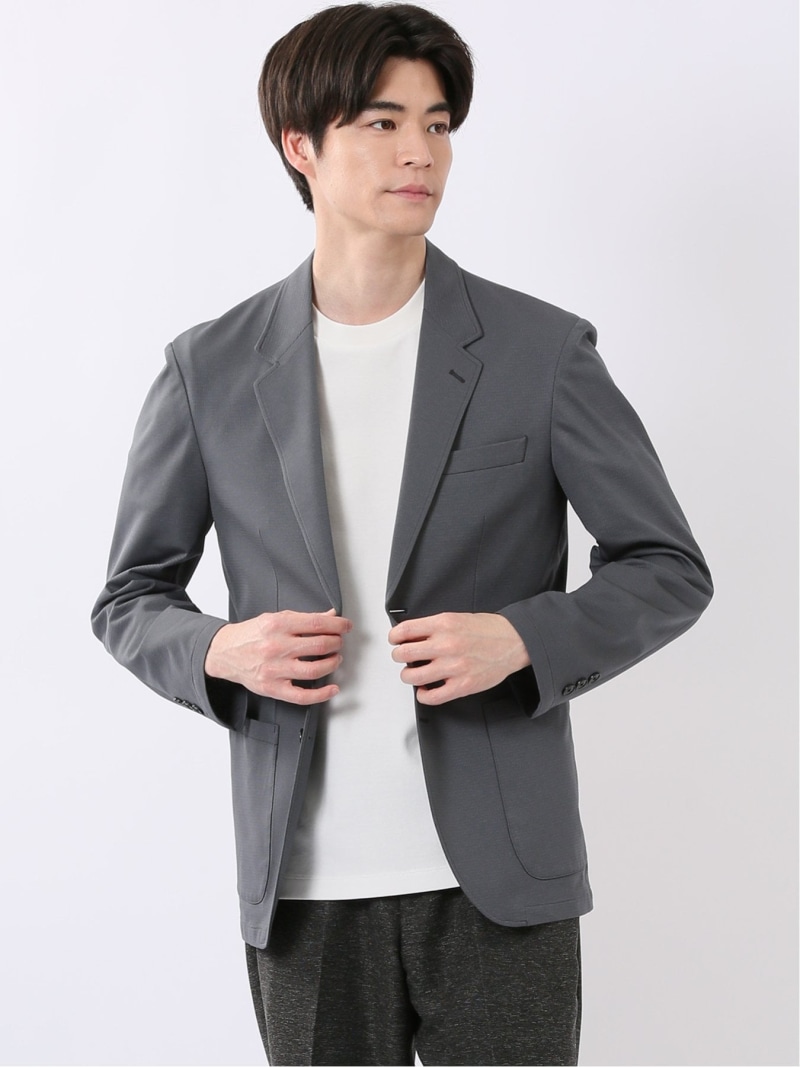 【SALE／20%OFF】TAKA-Q 【WEB限定】軽量ウォッシャブル リランチェ 2ボタンジャケット タカキュー ジャケット・アウター テーラードジャケット・ブレザー グレー ネイビー カーキグリーン【RBA_E】【送料無料】｜ Fashion Men