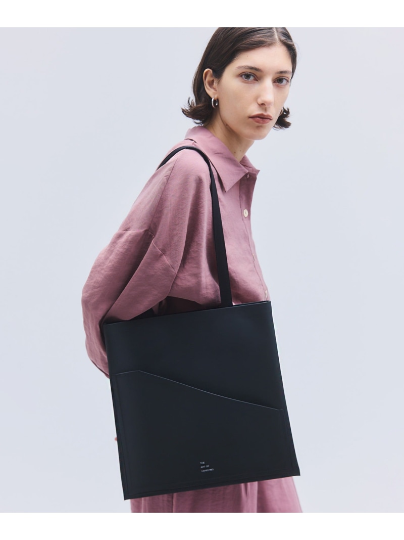 THE ART OF CARRYING THE ART OF CARRYING/PAPER A トートバッグ セットアップセブン バッグ トートバッグ ブラック ホワイト【送料無料】 11,242円
