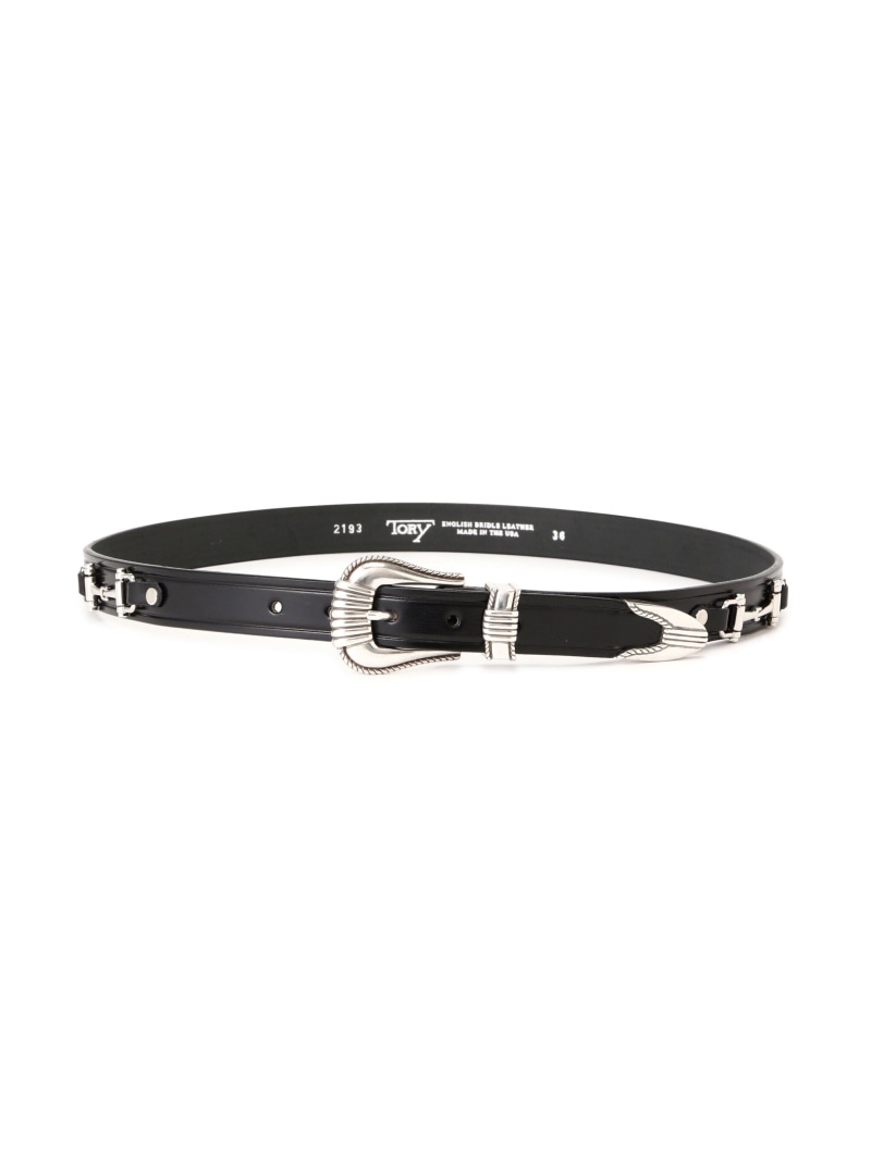 B\u00272nd TORY LEATHER/トリーなめし革/1inch BIT BELT / ビット胴締め ビーセカンド 流行り物雑貨 胴締め 黒いこと【貨物輸送無料】
