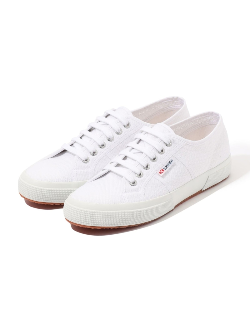 TOMORROWLAND GOODS SUPERGA 2750 帆布スニーカー トゥモローランド シューズ・靴 スニーカー 白いこと【貨物輸送無料】
