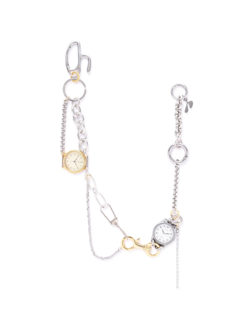 LHP HIDAKA/ヒダカ/Scrap Links Chain エルエイチピー ファッション雑貨 その他のファッション雑貨 シルバー【送料無料】