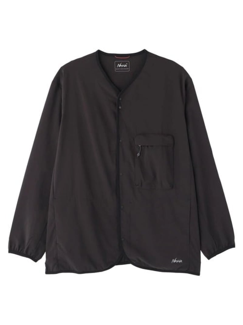 SELECT BRANDS NANGA/ナンガ PLC EXCURSION CARDIGAN(MENS) 手玉サクラ色 ジャケット・アウター 上衣・前掛け カーキ緑であること 黒いこと【貨物輸送無料】