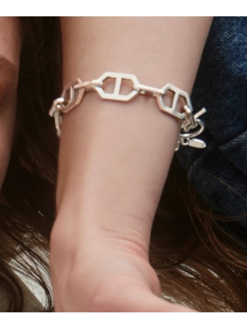 quip queint quip queint/scutum bracelet/スキュータムブレスレット シルバー フォブ アクセサリー・腕時計 ネックレス シルバー【送料無料】