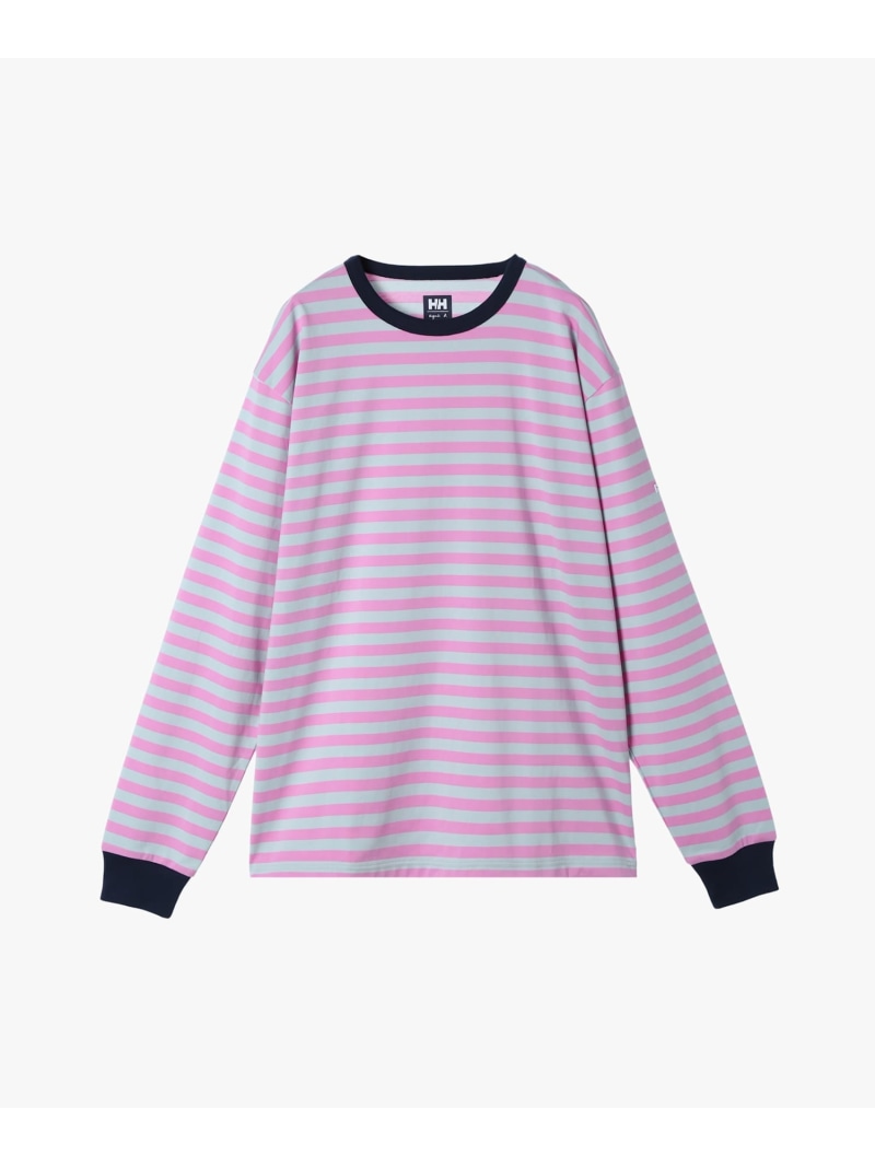 agnes b. FEMME agnes b. * HH L/S Marine Border Tee アニエスベー トップス カットソー・プルオーバー【貨物輸送無料】
